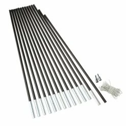 Coupon 🥰 FRILUFTS FIBREGLASS POLE KIT 9,5 - Zeltstange Schwarz 🎉