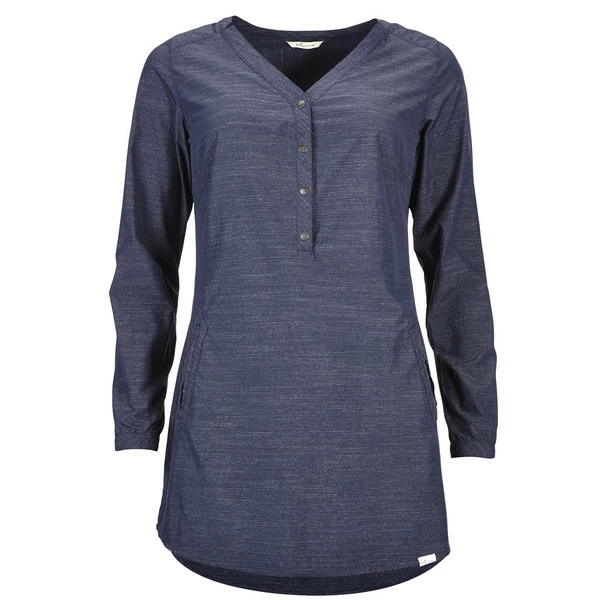 Am billigsten 🔔 FRILUFTS KEA TUNIC L/S Frauen - Tunika Dark Sapphire ⭐