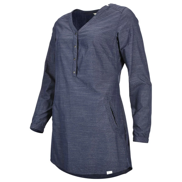 Am billigsten 🔔 FRILUFTS KEA TUNIC L/S Frauen - Tunika Dark Sapphire ⭐ – Bild 2