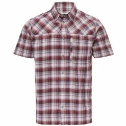Brandneu 👏 FRILUFTS AZUA 👚 SHIRT Männer - Outdoor Hemd Cabernet 🧨