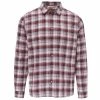 Am billigsten ❤️ FRILUFTS AZUA L/S 👚 SHIRT Männer - Outdoor Hemd Cabernet ✔️