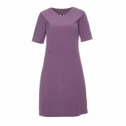 Aktion 👏 FRILUFTS NAGUA LONG 👗 DRESS Frauen - Kleid Vintage Violet ✨