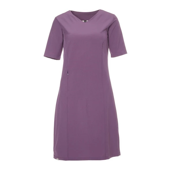 Aktion 👏 FRILUFTS NAGUA LONG 👗 DRESS Frauen - Kleid Vintage Violet ✨
