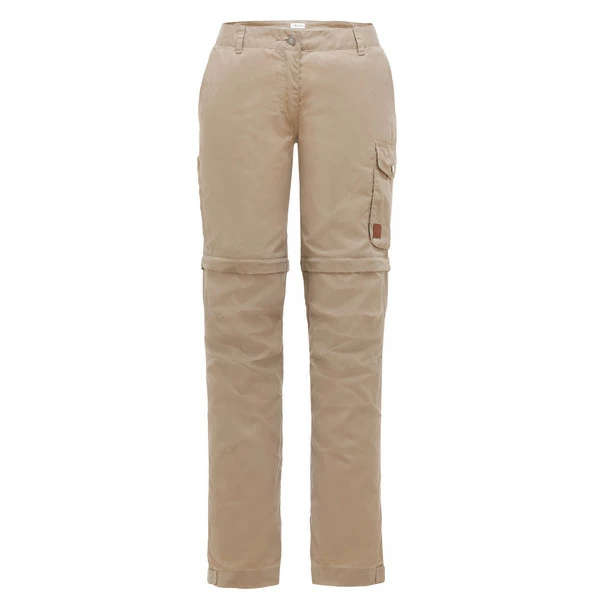 Am billigsten 👏 FRILUFTS RAZNAS ZIPOFF PANTS Frauen - Trekkinghose Light Khaki 🥰