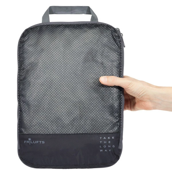 Budget ⭐ FRILUFTS MESHBAG COMPRESSION - Packbeutel Black 👍 – Bild 4