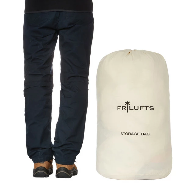 Bestpreis ❤️ FRILUFTS STORAGE BAG COTTON - Packsack White 👍 – Bild 3