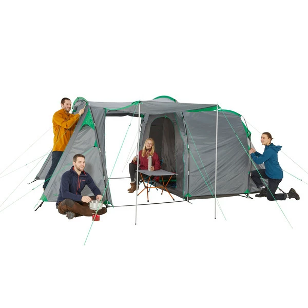 Beste Bewertungen von ✨ FRILUFTS GRASSHOLM 4 - Familienzelt Monument/ Bright Green 🛒 – Bild 4