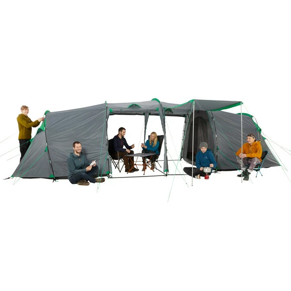 Blitzangebot 💯 FRILUFTS GRASSHOLM 8 - Familienzelt Monument/ Bright Green 🧨 – Bild 4