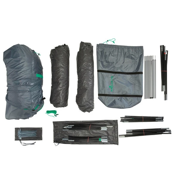 Blitzangebot 💯 FRILUFTS GRASSHOLM 8 - Familienzelt Monument/ Bright Green 🧨 – Bild 20