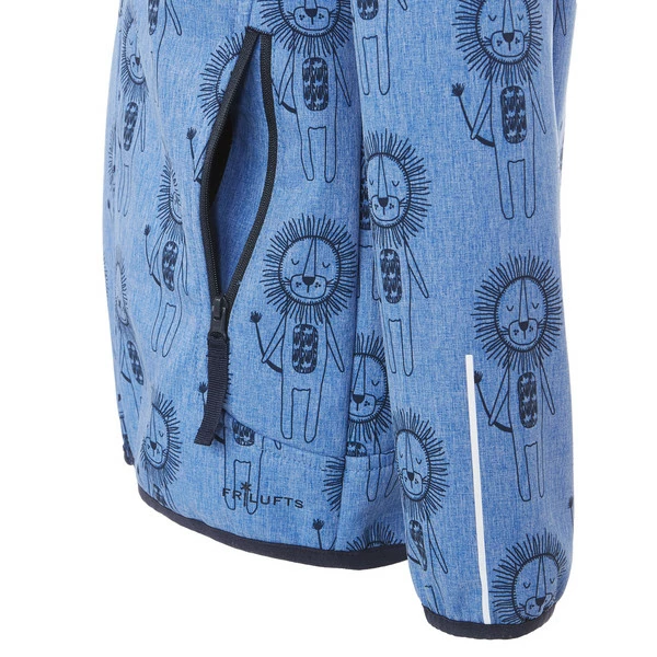 Blitzangebot 😀 FRILUFTS KALLATTI HOODED JACKET Kinder - Softshelljacke 💯 – Bild 4