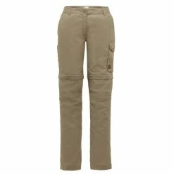 Budget 🌟 FRILUFTS RAZNAS ZIPOFF PANTS Frauen - Trekkinghose Light Khaki ✨