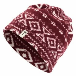 Angebote 👏 FRILUFTS BUALA FLEECE BEANIE Kinder - Mütze Cabernet 🌟