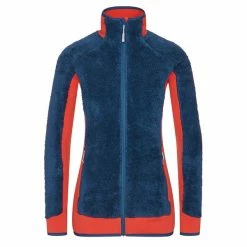 Angebote 🌟 FRILUFTS UTSIRA FLEECE JACKET Frauen - Fleecejacke Aura Orange ❤️
