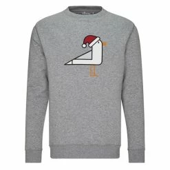 Budget 🤩 FRILUFTS OMAUI X-MAS SWEATER Männer - Sweatshirt Smoked Pearl 😀