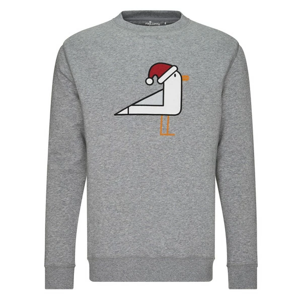 Budget 🤩 FRILUFTS OMAUI X-MAS SWEATER Männer - Sweatshirt Smoked Pearl 😀
