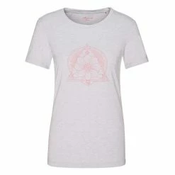Aktion 😀 FRILUFTS MARBLE PRINTED T-SHIRT Frauen - Funktionsshirt Marble ⌛