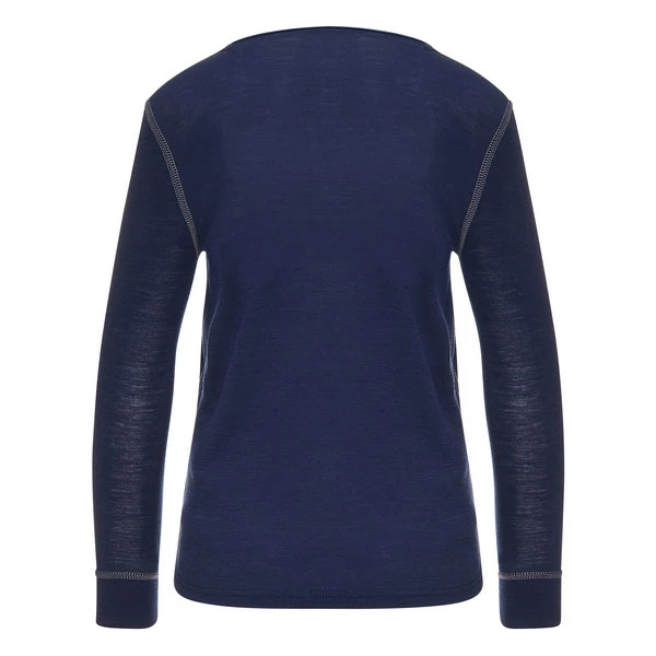 Aktion ❤️ FRILUFTS NOLSOY LONGSLEEVE Kinder - Funktionsshirt Patriot Blue ⌛ – Bild 2