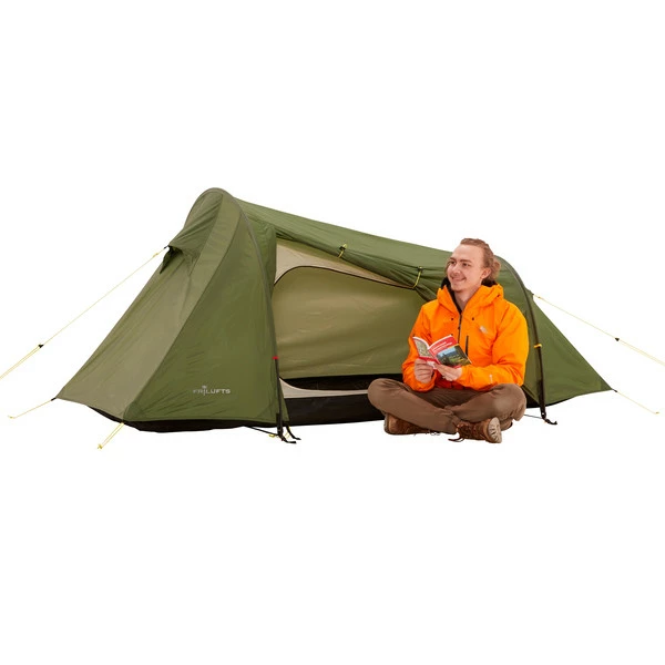 Rabatt ⌛ FRILUFTS ERRIGAL 1 - Einpersonenzelt Vineyard Green 🤩 – Bild 4