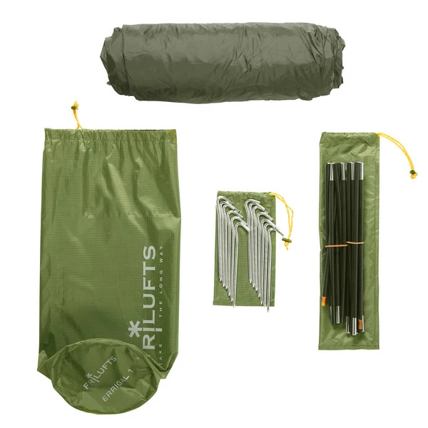 Rabatt ⌛ FRILUFTS ERRIGAL 1 - Einpersonenzelt Vineyard Green 🤩 – Bild 15