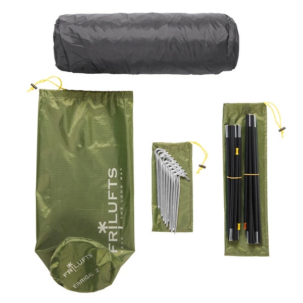 Aktion 🤩 FRILUFTS ERRIGAL 2 - Tunnelzelt Vineyard Green 🤩 – Bild 15