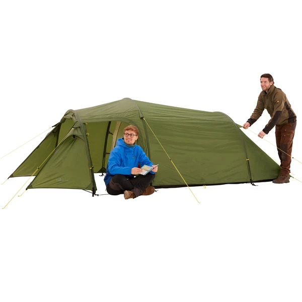 Am billigsten 🥰 FRILUFTS ERRIGAL 3XT - Tunnelzelt Vineyard Green 🎁 – Bild 4