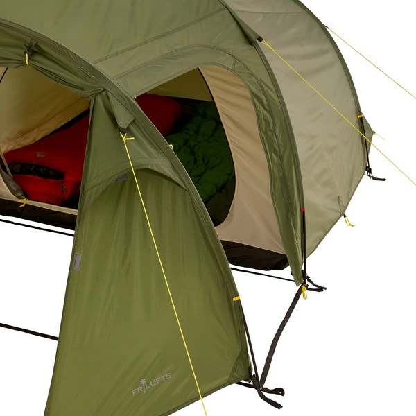 Am billigsten 🥰 FRILUFTS ERRIGAL 3XT - Tunnelzelt Vineyard Green 🎁 – Bild 10