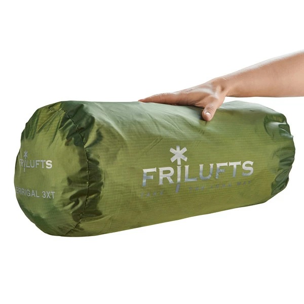 Am billigsten 🥰 FRILUFTS ERRIGAL 3XT - Tunnelzelt Vineyard Green 🎁 – Bild 12