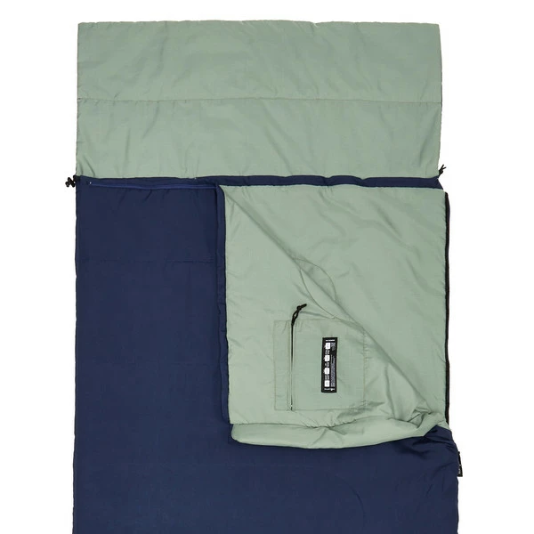 Angebote 😉 FRILUFTS MUROS LITE - Deckenschlafsack Medieval Blue/green Bay 👍 – Bild 2
