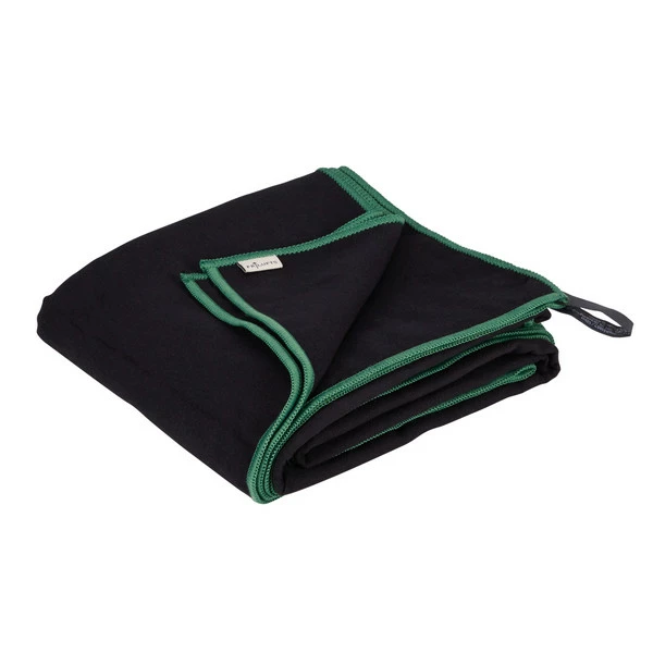 Coupon 😉 FRILUFTS MICROFIBRE TOWEL W:O:A - Reisehandtuch Green/black ✨
