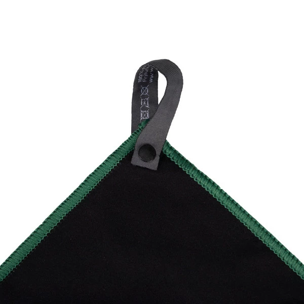 Coupon 😉 FRILUFTS MICROFIBRE TOWEL W:O:A - Reisehandtuch Green/black ✨ – Bild 4