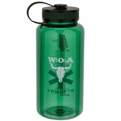 Brandneu ⭐ FRILUFTS GUMA W:O:A - Trinkflasche Green/black 🌟