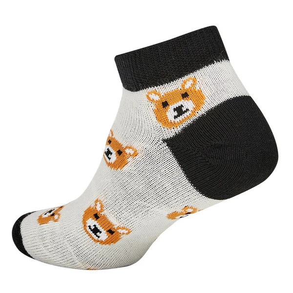 Am billigsten 😍 FRILUFTS VILLARRICA BEAR HALFCUT 🧦 SOCKS Kinder - Freizeitsocken Caviar 🌟 – Bild 2