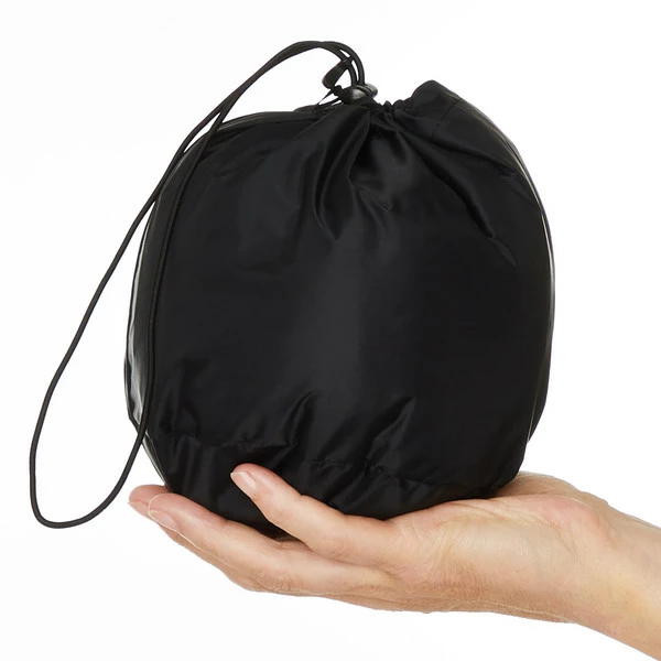 Neu 😍 FRILUFTS HENGIFOSS RAIN PONCHO W:O:A Unisex - Regenponcho Caviar 😍 – Bild 8